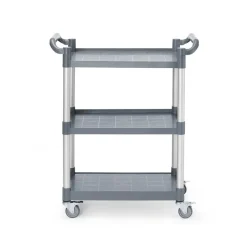 AmerBox Serveerwagen klein van polypropyleen - 3 planken