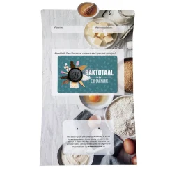 Baktotaal Cadeaukaart