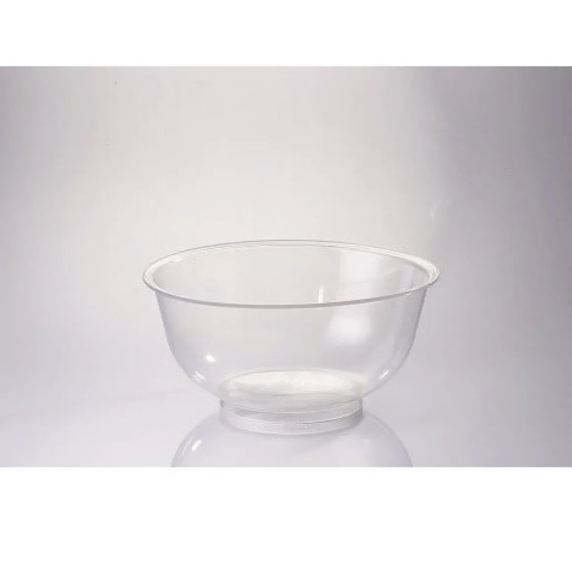 Beslagkom transparant met voet 2,5 liter (Ø23 cm)