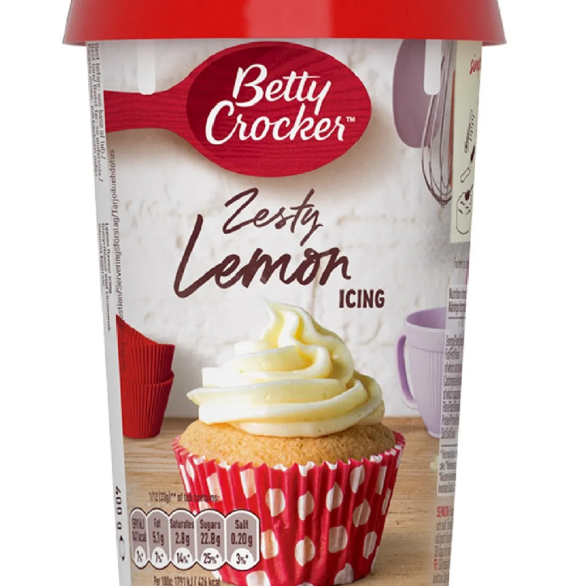 Betty Crocker Citroen Icing 400g
