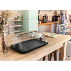 Biesse Vitrine Groot Zwart 46,5x31,5x19,5cm