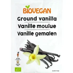 BioVegan Vanille Gemalen Biologisch 5g