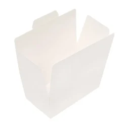 Bonbondoosje Wit Glans -375 gram- 3 stuks**