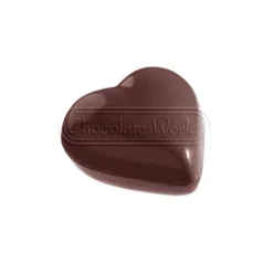 Bonbonvorm Chocolate World Hart (21x) 33x33x11 mm