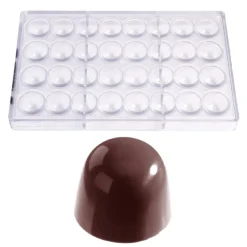 Bonbonvorm Chocolate World Kegel (32x) Ø29x21mm