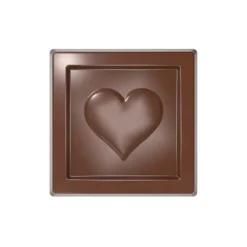 Bonbonvorm Chocolate World Hart Caraque (21x) 32x5mm