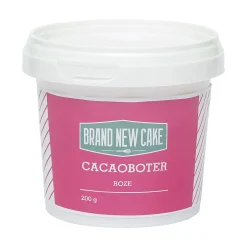 BrandNewCake Cacaoboter gekleurd Roze 200g