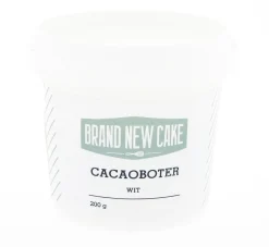 BrandNewCake Cacaoboter gekleurd Wit 200g