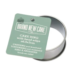 BrandNewCake Cakering met Kraalrand Ø6,5x3cm