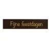 BrandNewCake Chocoladedecoratie Fijne Feestdagen Puur 120st