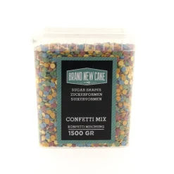BrandNewCake Confetti Rondjes 6mm 1500gr.