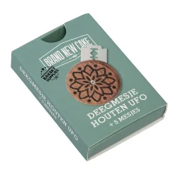 BrandNewCake Deegmesje Houten UFO (incl. 5 mesjes)