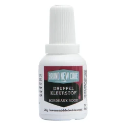 BrandNewCake Druppel Kleurstof Bordeaux Rood 20gr