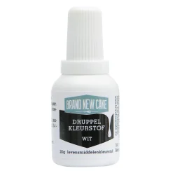 BrandNewCake Druppel Kleurstof Wit 20gr