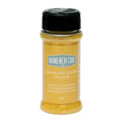 BrandNewCake Glitter Suiker Geel 85g