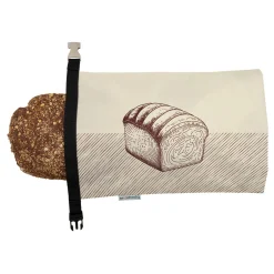 BrandNewCake Herbruikbare Broodzak Brood motief 44x30cm