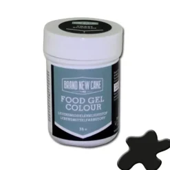 BrandNewCake Kleurstof Gel Zwart 35gr