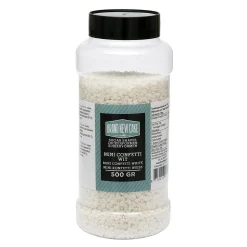 BrandNewCake Mini Confetti Rondjes Wit 4mm 500gr.