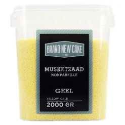 BrandNewCake Musketzaad Geel 2000gr.