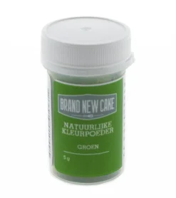 BrandNewCake Natuurlijke Kleurpoeder Groen 5g