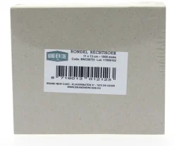 BrandNewCake Rondel Rechthoek 11x13cm 1000 stuks