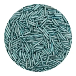 BrandNewCake Sugar Rods Metallic Blauw 80gr.**