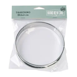 BrandNewCake Taartring RVS Ø12x2cm