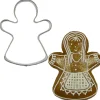 BrandNewCake Uitsteker Gingerbread Vrouw RVS 6,5cm