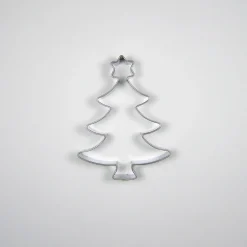 BrandNewCake Uitsteker Kerstboom met Ster RVS 7,5cm