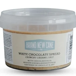 BrandNewCake Witte Chocopasta Crunchy Caramel-Zout 260g