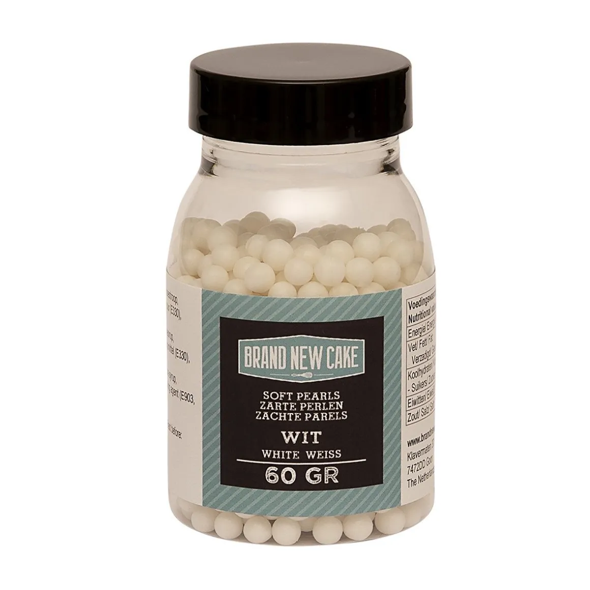 BrandNewCake Zachte Parels Wit 60g.