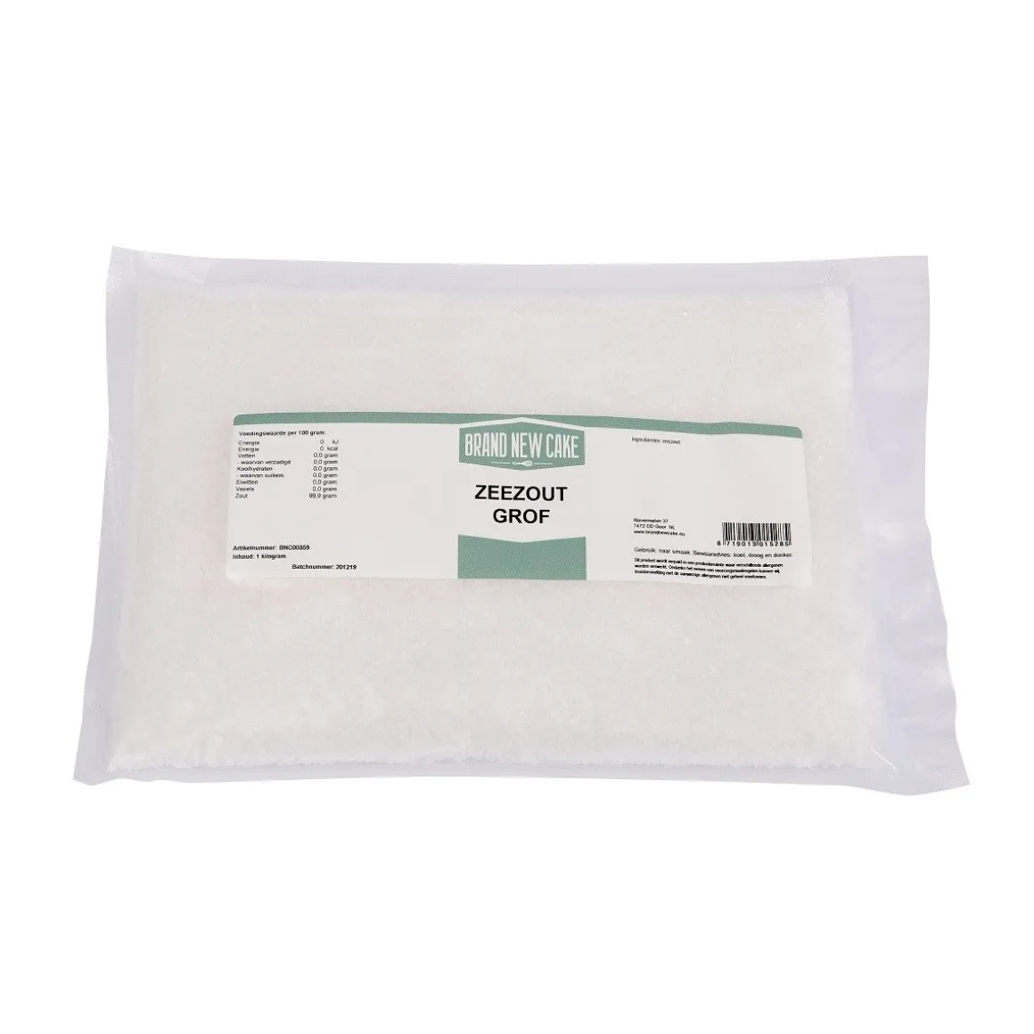 BrandNewCake Zeezout Grof 1kg**