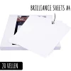 Brilliance sheets A4-formaat (20 vellen)