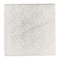 Cakeboard Zilver Vierkant 30cm