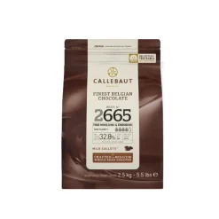 Callebaut Chocolade Callets Melk Hoge Vloeibaarheid 2,5kg