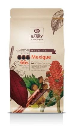 Callebaut Chocolade Callets Puur Mexico (66%) 1kg