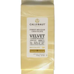 Callebaut Chocolade Callets Wit Velvet (minder zoet) 10kg