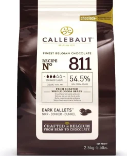 Callebaut Chocolade Callets Puur (811) 2,5 kg