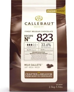 Callebaut Chocolade Callets Melk (823) 2,5 kg
