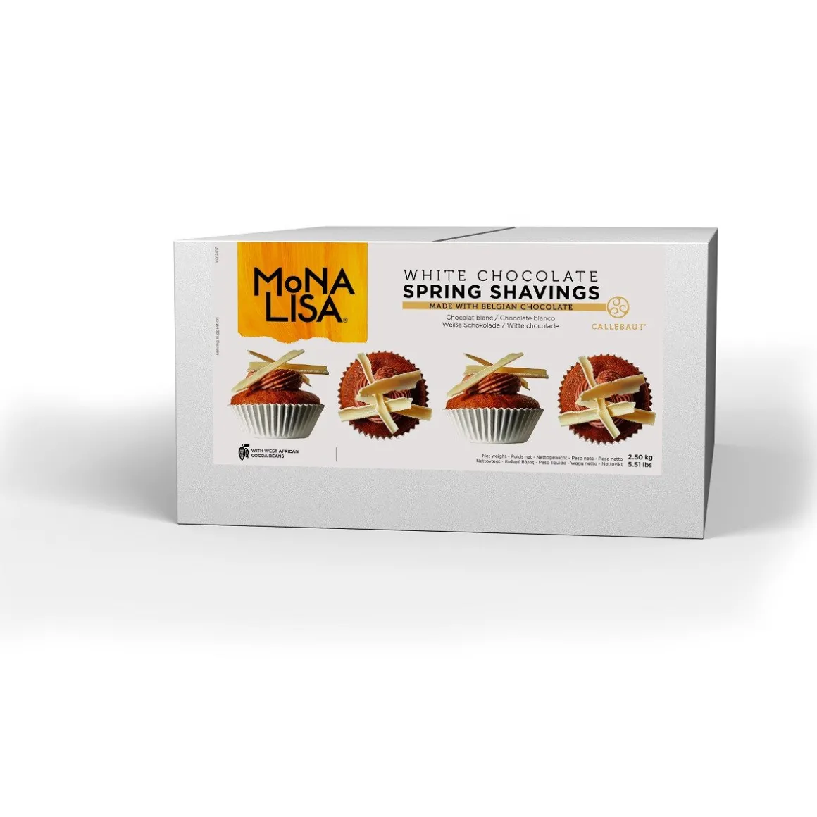 Callebaut Chocolade Schaafsel Wit 2,5kg