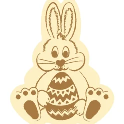 Callebaut Chocoladedecoratie Schattige Paashaas 224st.**