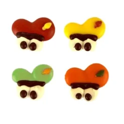 Callebaut Chocoladedecoratie Pietenbaret met Ogen 96 st.