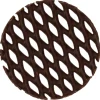 Callebaut Chocoladedecoratie Raster Rond Ø5cm 195st.