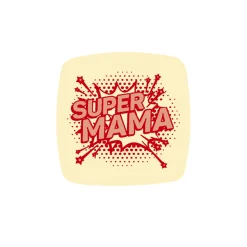 Callebaut Chocoladedecoratie Super Mama 216st.