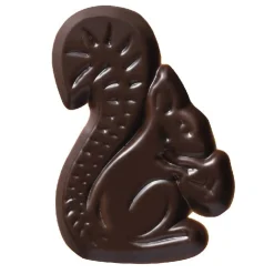 Callebaut Chocoladedecoratie Eekhoorntjes Puur 330st.