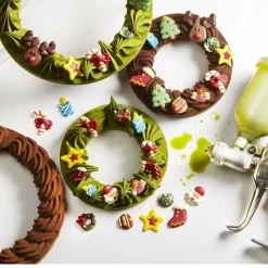 Callebaut Chocoladedecoratie Xmas Mini Ass. 160st