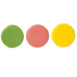 Callebaut Chocoladedecoratie Galettes Rond Gekleurd 750st.