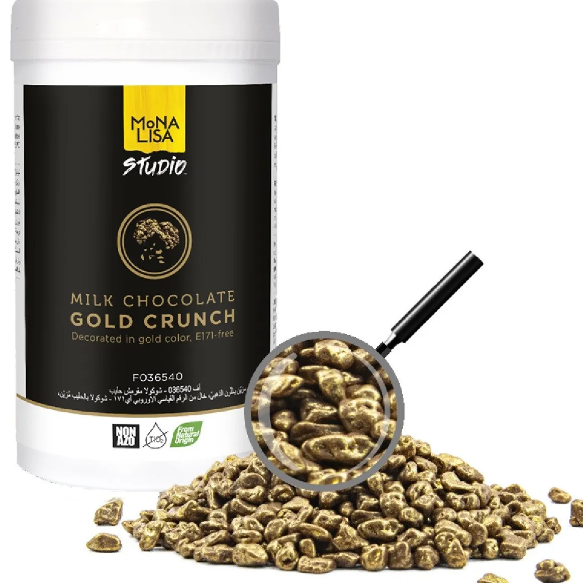 Callebaut Gouden Crunch Melkchocolade 350g