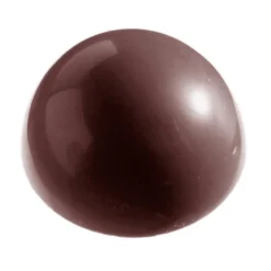 Chocolade Holvorm Chocolate World Halve Bol (6x) Ø80mm