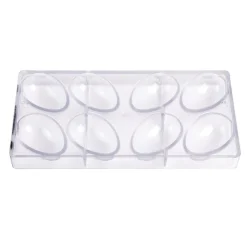 Chocolade Holvorm Chocolate World Glad Ei (8x) 70x47x25mm